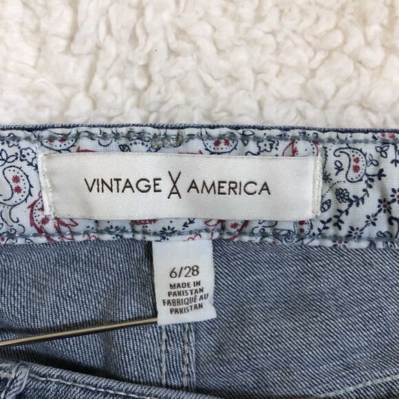 Vintage America Blues Womens Jeans Size 6 - Picture 10 of 15